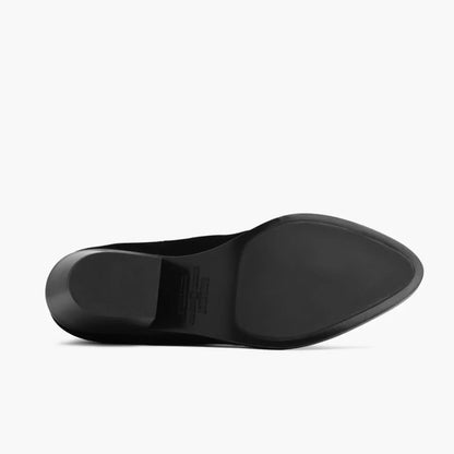 Duchess Bootie | Black Suede