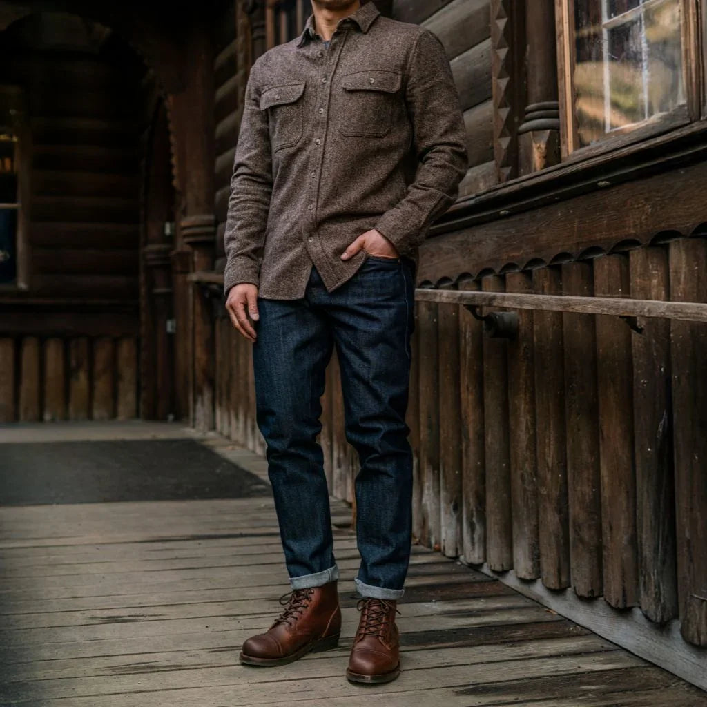 Heritage Captain | Rustic Brown