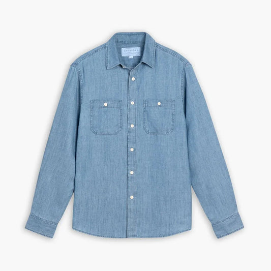 Chambray Workshirt | Vintage Indigo