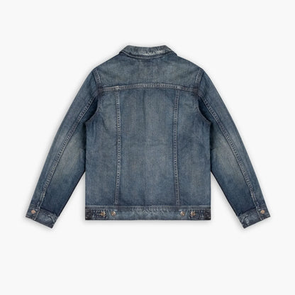 Denim Trucker Jacket | Faded Indigo