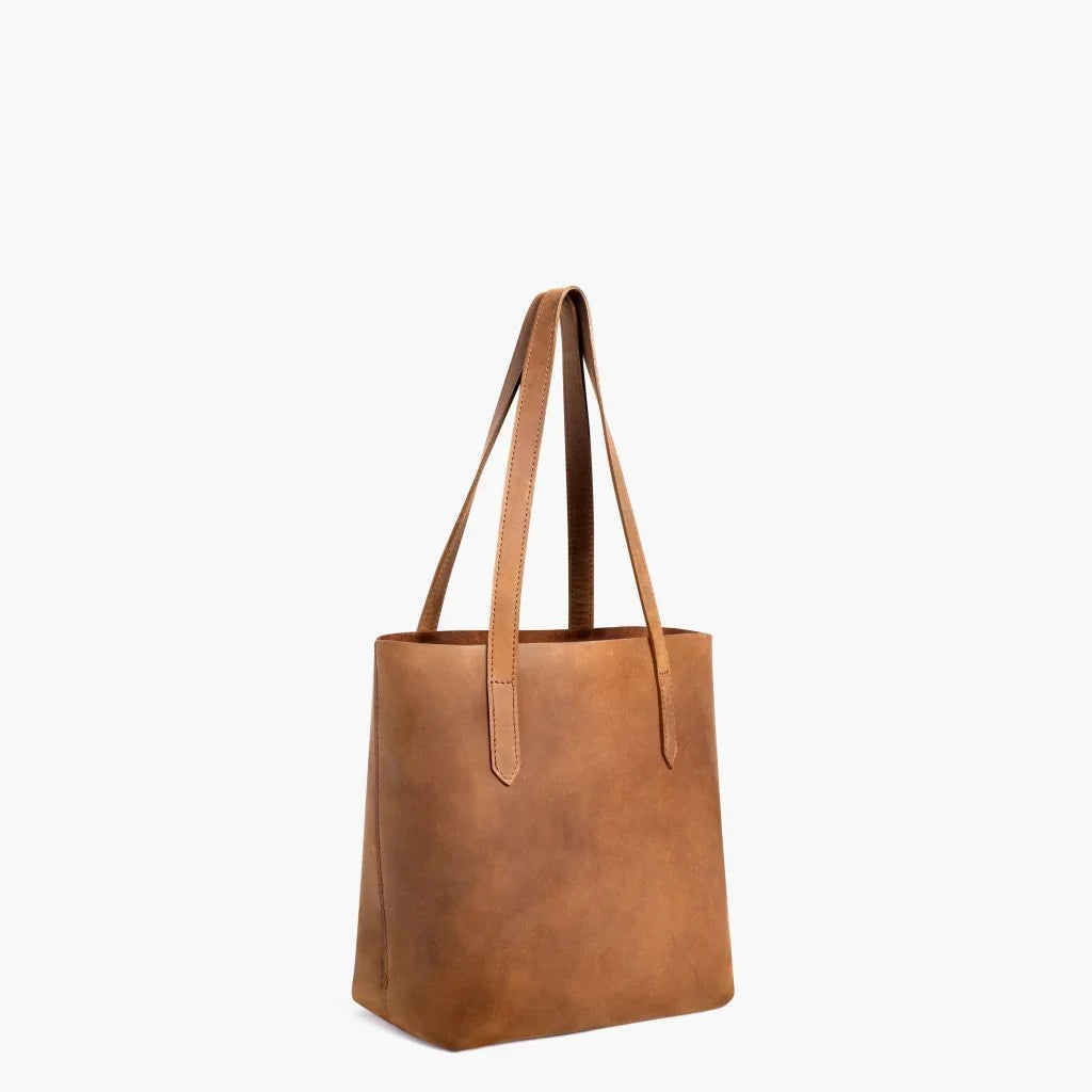 Everyday Tote | Vintage Cognac (S)